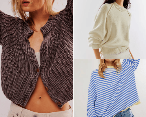 Free People cover photo collage