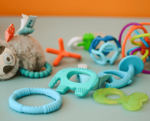 Best Teething Toys cover photo collage