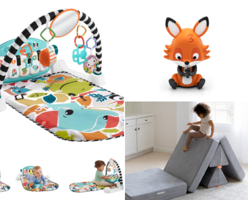 Children's gift guide from infant to seven cover photo collage