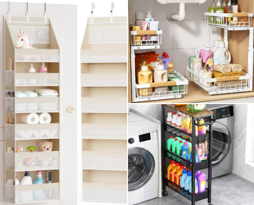 Small Apartment Organization Ideas cover photo collage