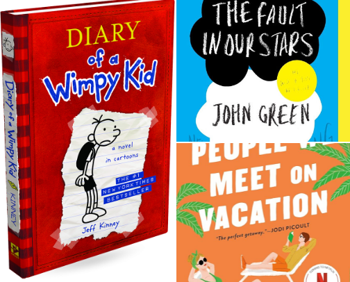 My favorite book recs cover photo collage