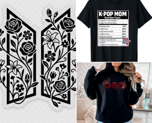Tell me you’re a K-Pop Mom cover photo collage
