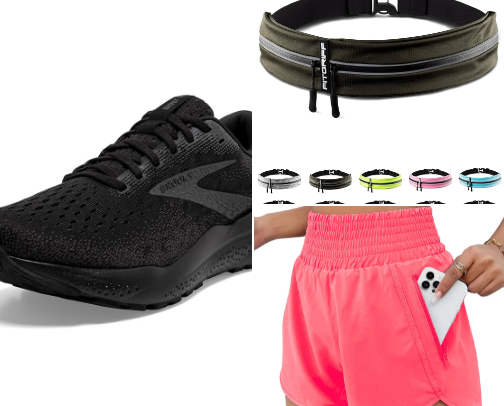 Workout gear cover photo collage