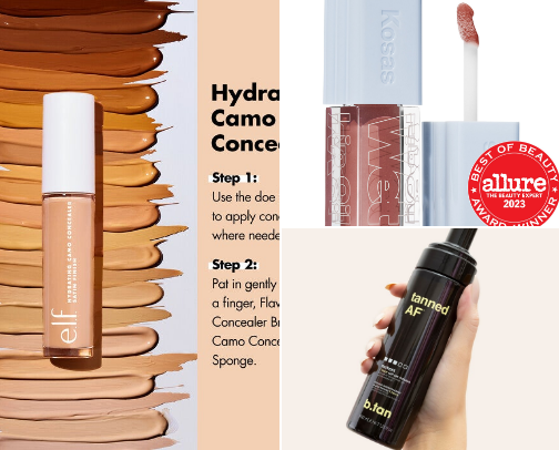 Must-have beauty & hygiene items for women! cover photo collage