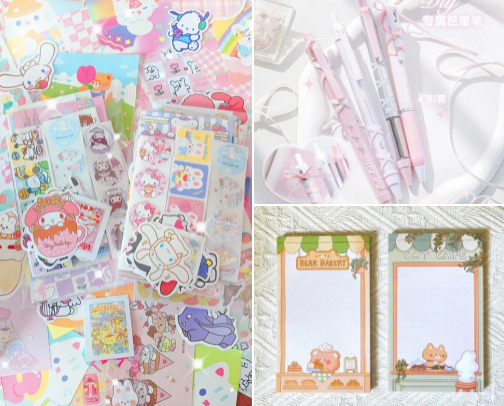 🎨Cute Stationery I'm Obsessed With 🎀✏️ cover photo collage