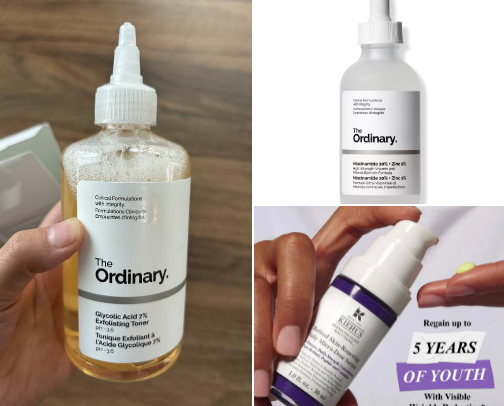 MY FAVORITE PRODUCTS FOR SKINCARE cover photo collage