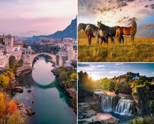 Why visit Bosnia and Herzegovina cover photo collage