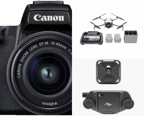 Photography - Videography - Podcast Equipment cover photo collage