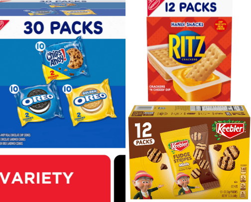 Yummy snacks cover photo collage