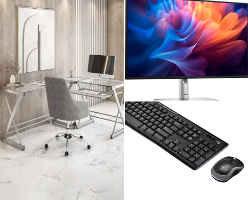 Office Items I Use in My Work From Home cover photo collage