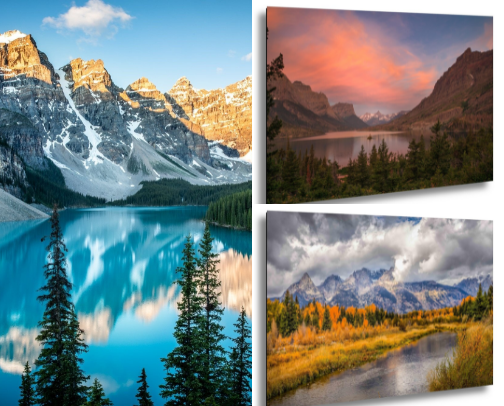 My Favorite Mountain Landscape Pictures cover photo collage