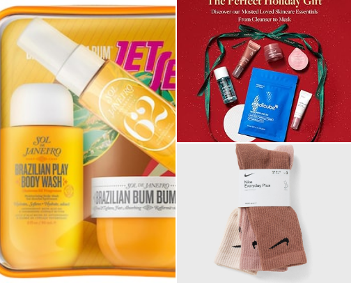 Girly Girl Christmas Gifts cover photo collage