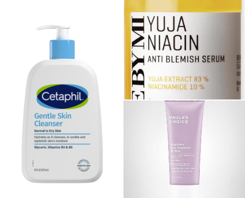 Affordable skincare for oily skin that break out easily cover photo collage