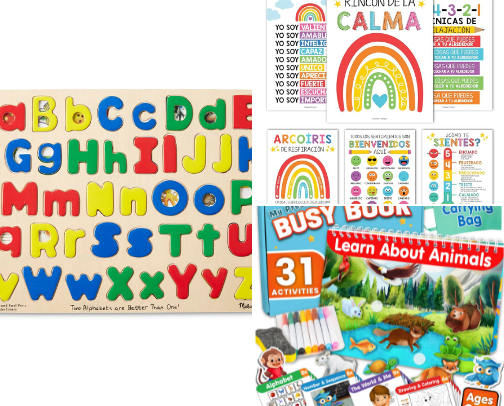 Toddler toys for learning and growth development cover photo collage