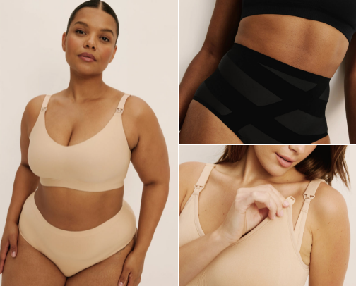 👩‍🍼Must-Have Postpartum Underwear & Support: What Actually Worked cover photo collage