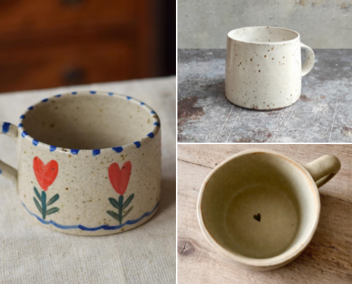 Beautiful Coffee & Tea Cups for Slow Mornings cover photo collage