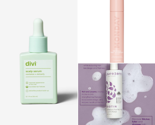 Hair care products! cover photo collage