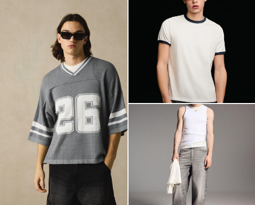 Bershka's new models cover photo collage