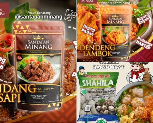 Best Indonesian culinary souvenirs cover photo collage