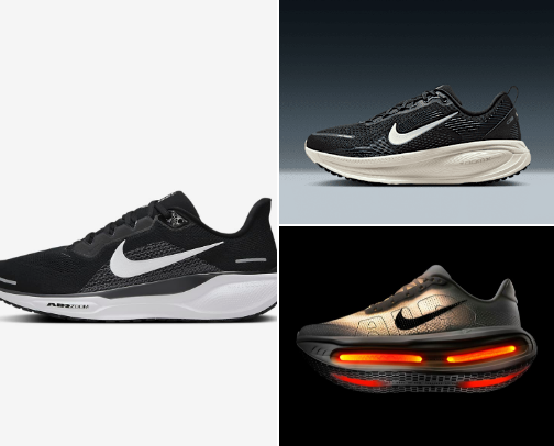 Great running shoes cover photo collage