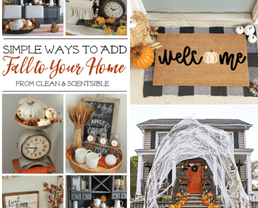 Seasonal Decor and ideas cover photo collage
