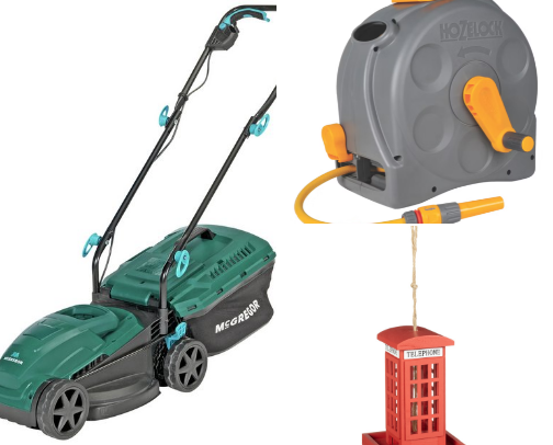 garden products cover photo collage