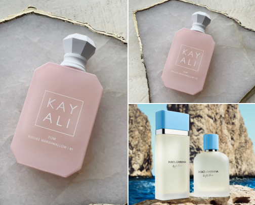 Perfumes I Keep Reaching For cover photo collage