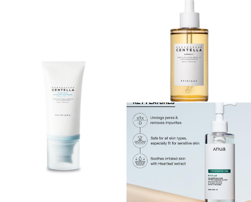 skin care essentials cover photo collage