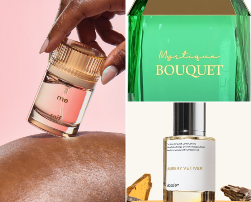 AFFORDABLE FRAGRANCES cover photo collage