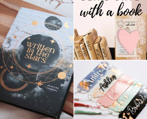 20 Best Etsy Gifts for Book Lovers cover photo collage