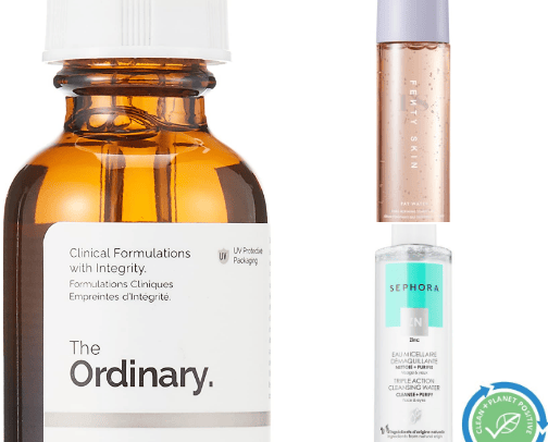 Skincare ✨️ cover photo collage