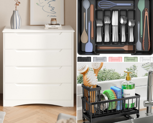 Affordable Home Storage cover photo collage