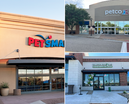 local pup stores! cover photo collage
