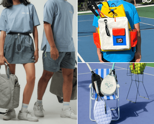 Tennis Things cover photo collage