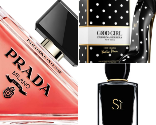 Parfume cover photo collage