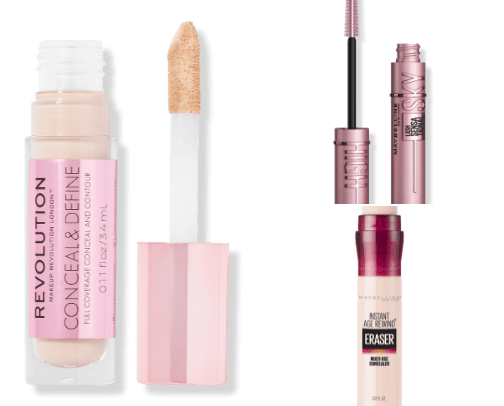 Affordable makeup recommendations cover photo collage