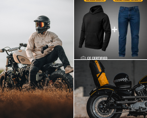 NBT Clothing – Must-Have Motorcycle Riding Gear to Stay Safe and Stylish cover photo collage