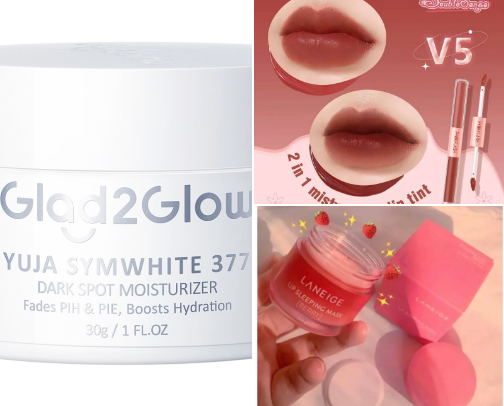 Beauty & Daily Skincare cover photo collage