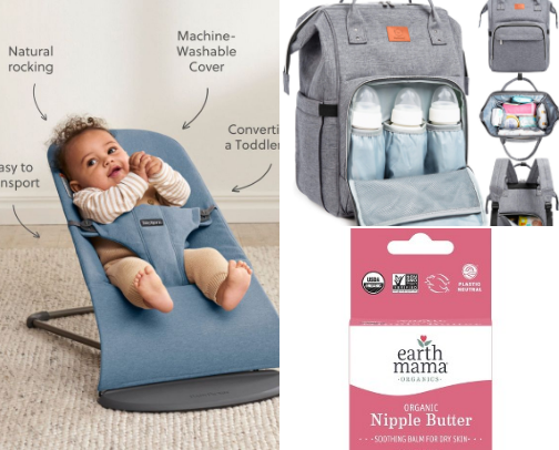 First Time Moms MUSTS! cover photo collage