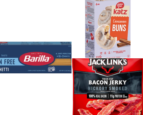 Gluten Free Faves cover photo collage