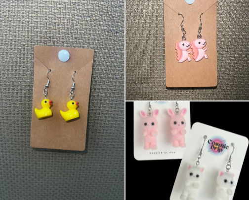 Cute earrings for maximalists who are just starting to grow their collection cover photo collage