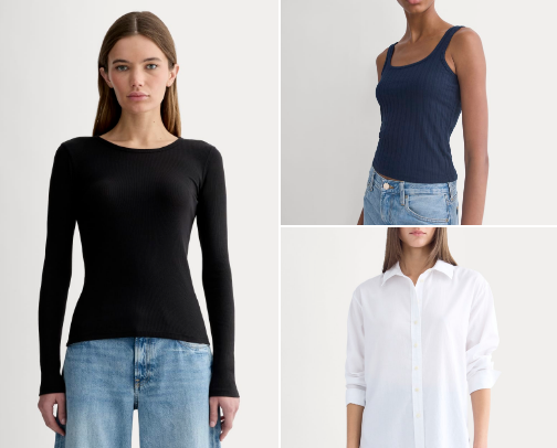 The Everlane Capsule Wardrobe for Women: Timeless Essentials cover photo collage