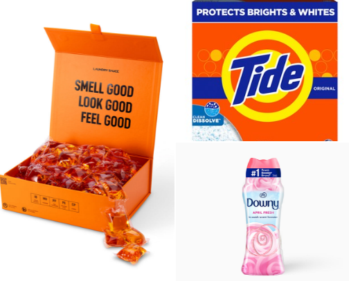 Laundry Scents that Linger cover photo collage