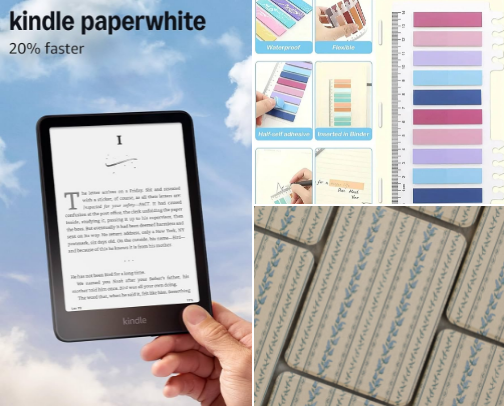 Things a book girly needs cover photo collage