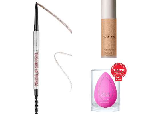 favorite makeup products cover photo collage