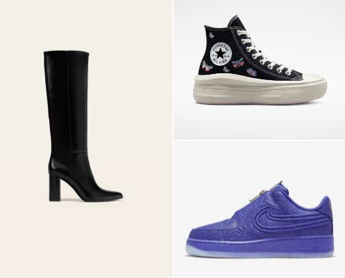 Shoes - feels like on clouds with your chosen footwear☁️ cover photo collage