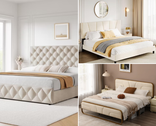 Top Modern Beds That Redefine Comfort and Style cover photo collage