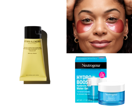 Clean girl skincare ✨ cover photo collage