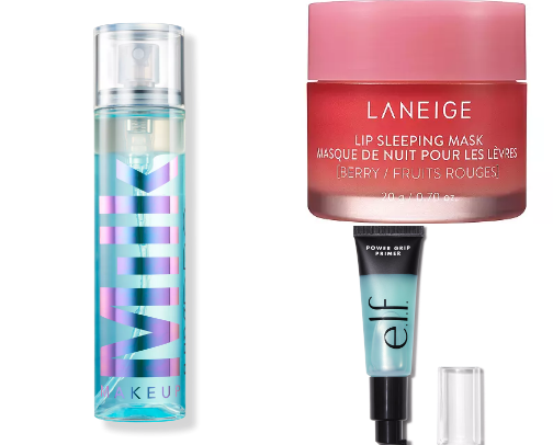 Everyday makeup routine cover photo collage
