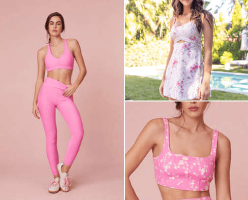 Chic Workout Clothes cover photo collage